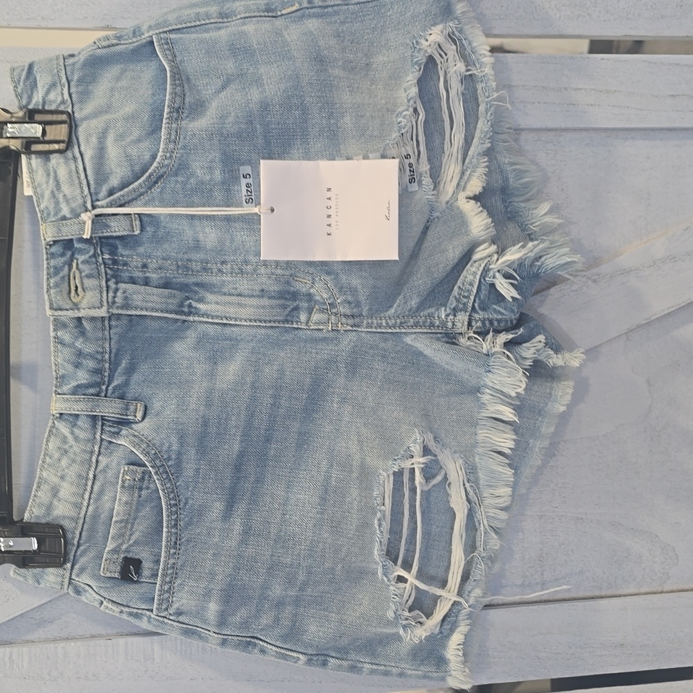 Kancan Distressed Shorts